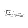 Lampa robocza LED prostokątna, 11W 1100lm Flat Beam Hella