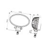 Lampa LED, 1200lm Hella ValueFit