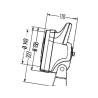 Lampa robocza okrągła H3, z wł 1G4003470001 Hella 4082300039962