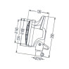Lampa robocza okrągła H3 1G4003470147 Hella 4082300220384