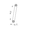 Oring 44,20x3mm, Shore'a 70 Inco 5700037472522