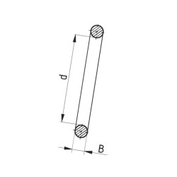 Pierścień oring, 20,7 x 3,4