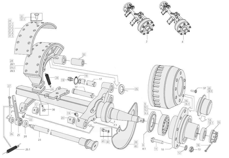 Osie HW80