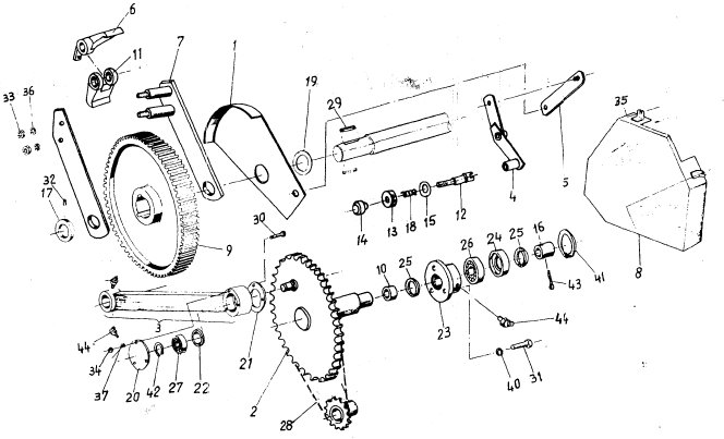 Mechanizm zapadkowy