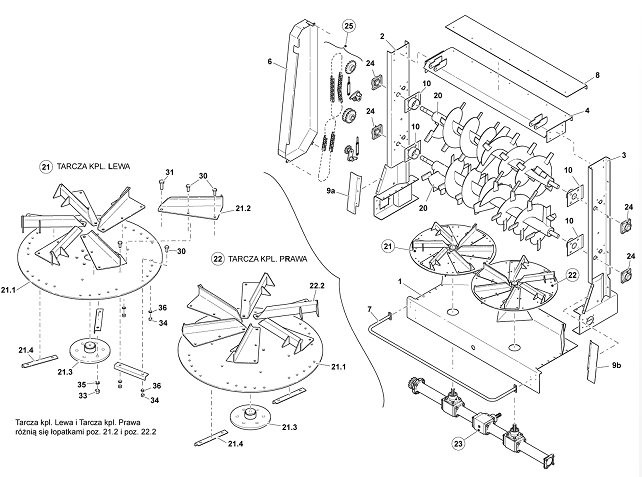 Adapter poziomy 2221/15 00 000 00