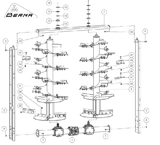 Adapter pionowy SRT8/1800+38