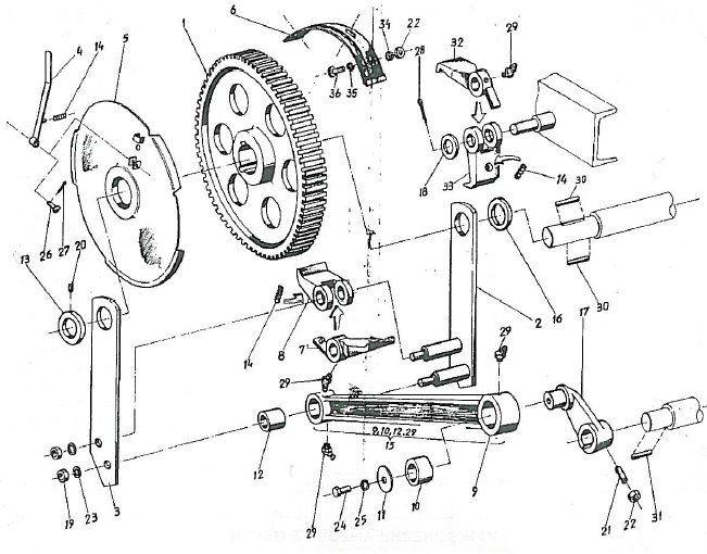 Mechanizm zapadkowy