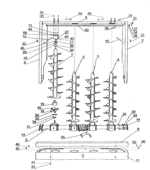 Adapter pionowy 2244/08-001/0