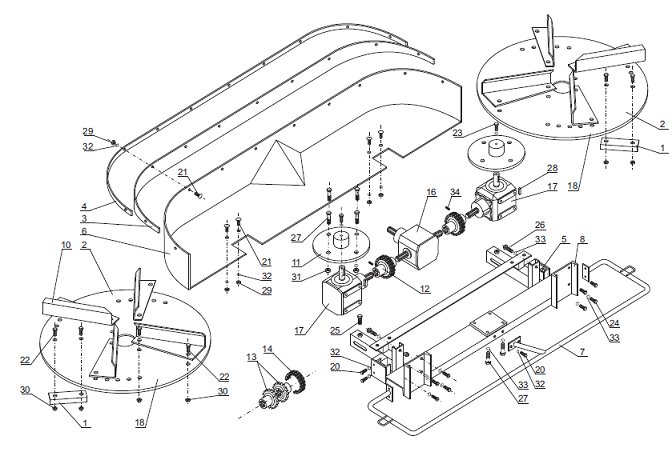 Adapter tarczowy 2244/07-001/2