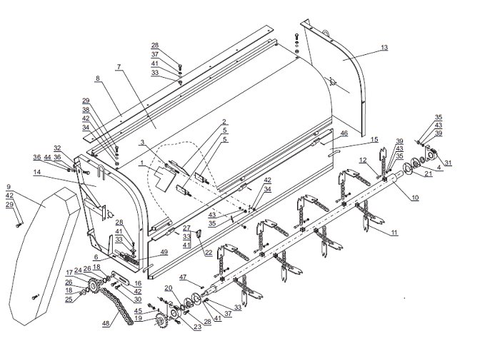 Adapter rozdrabniający 2244/09-001/0