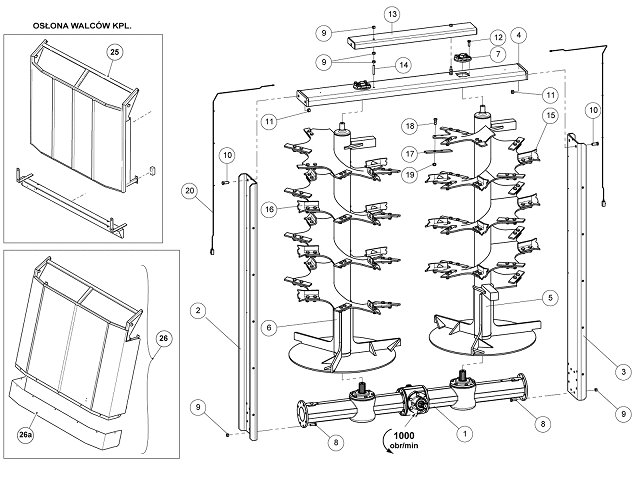 Adapter pionowy SRT12/2000+309-AP