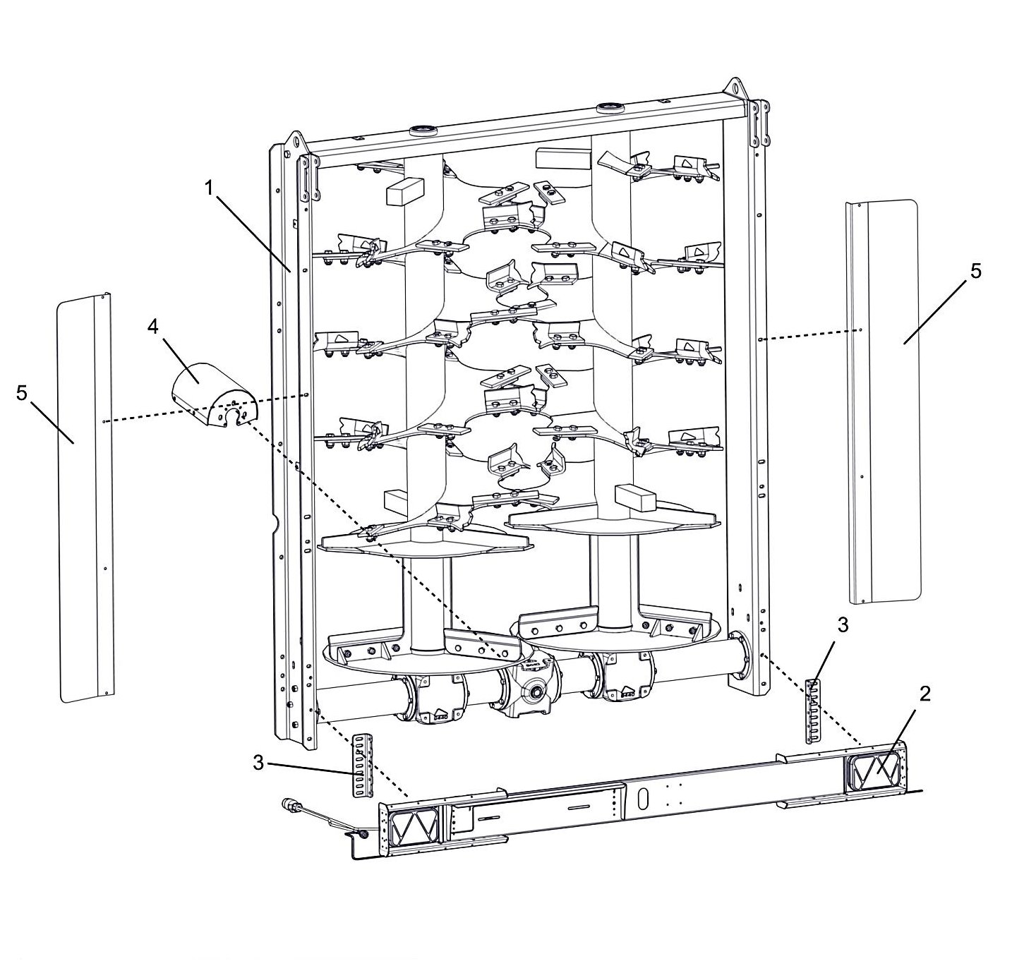 Adapter pionowy A2VS 1800 – 540