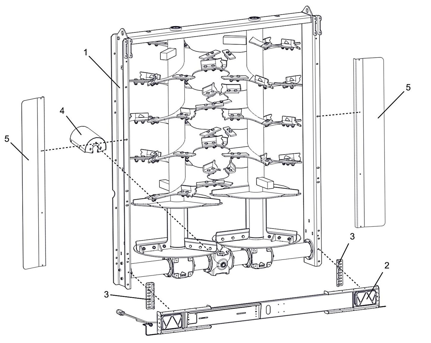 Adapter pionowy A2VS 2000 – 540