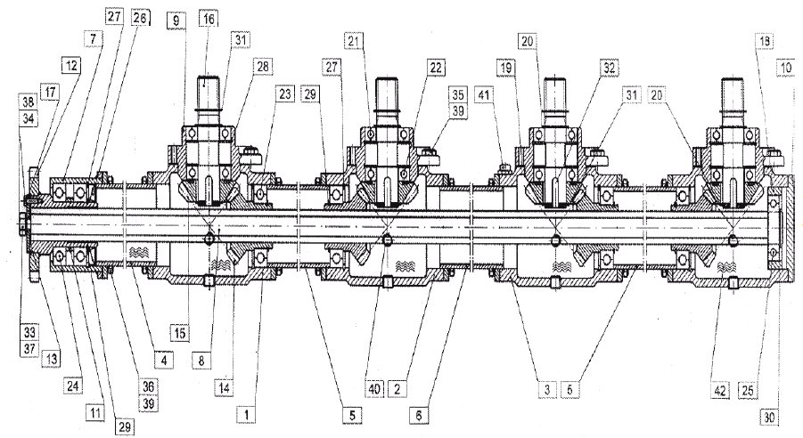 Napęd adaptera pionowego MB05-05