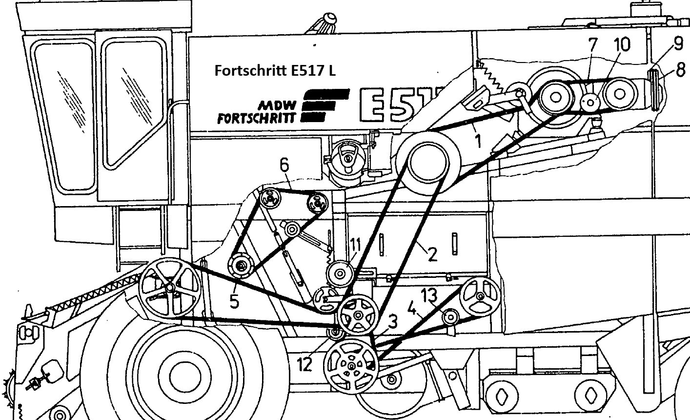 Fortschritt E517 lewa strona