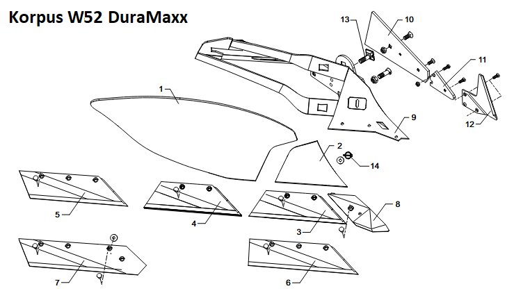 Korpus W52 DuralMaxx - DMWR