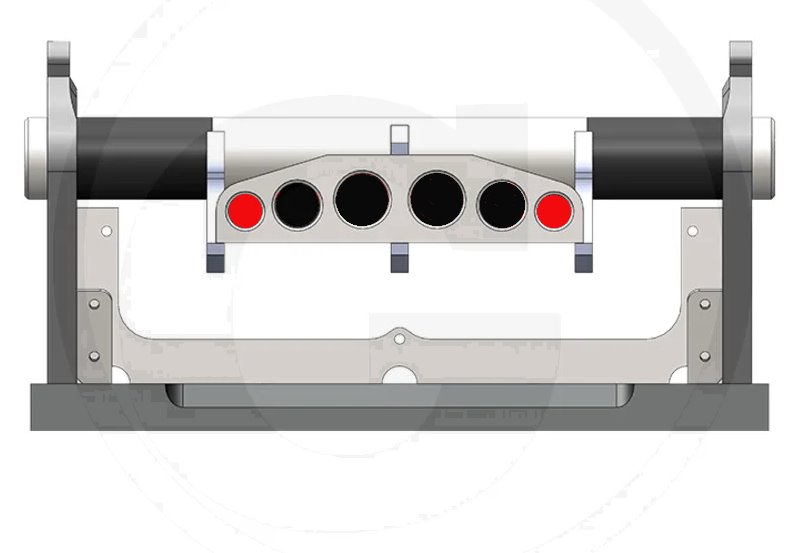 Adapter 2-drożny OilQuick OQ 70/55
