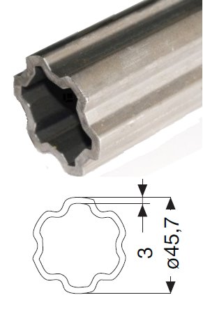 RURA V40 PROFILOWANA ZEWNETRZNA