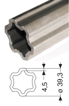 RURA V40 PROFILOWANA WEWNETRZNA
