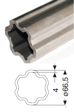 RURA V80 PROFILOWANA ZEWNETRZNA