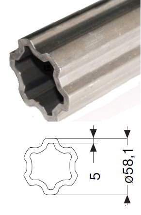 RURA V90 PROFILOWANA WEWNETRZNA