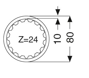 RURA E120 PROFILOWANA ZEWNETRZNA