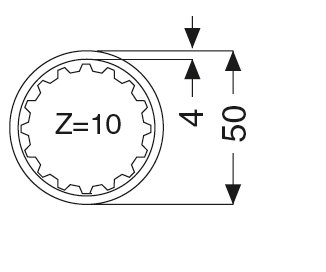 RURA E40 PROFILOWANA ZEWNETRZNA