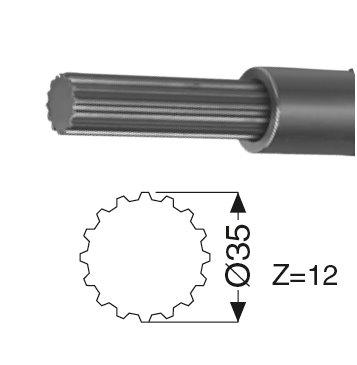 RURA E60 PROFILOWANA WEWNETRZNA