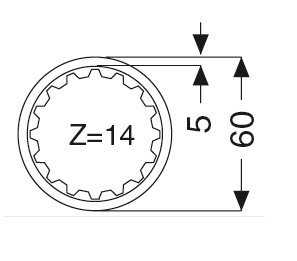 RURA E80 PROFILOWANA ZEWNETRZNA