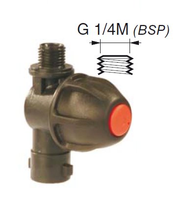 Korpusy wkręcane gwint zew. 1/4"