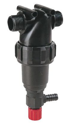 Filtry ciśnieniowy serii 322-41 150-160l/min Ø38x125 zawór