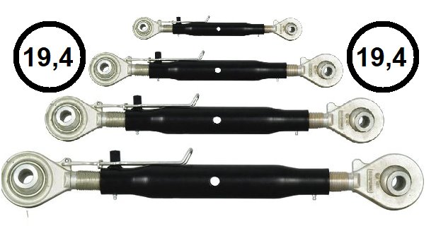 Łącznik centralny kat. 1/1 - 19mm/19mm (1375-111)