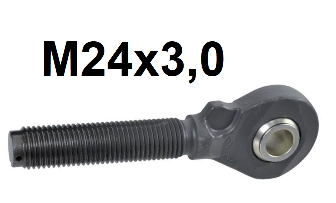 GŁÓWKI KULOWE ŁĄCZNIKA M24x3,0