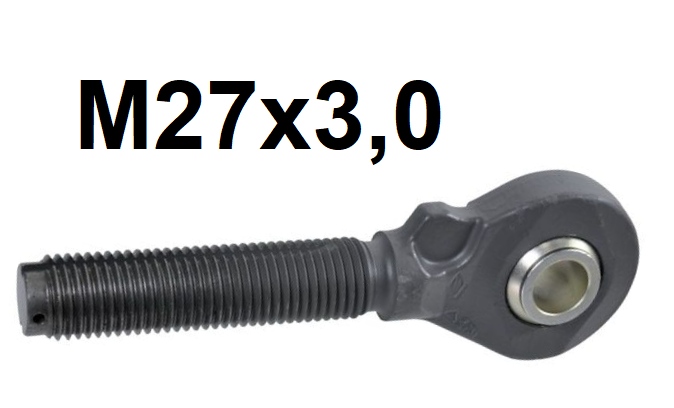 GŁÓWKI KULOWE ŁĄCZNIKA M27x3,0
