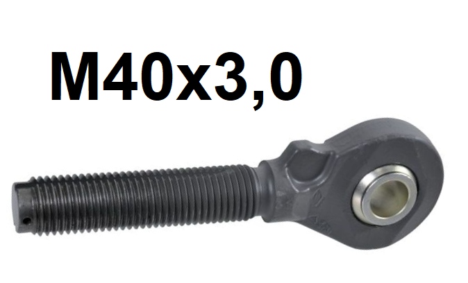 GŁÓWKI KULOWE ŁĄCZNIKA M40x3,0