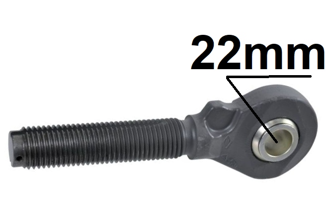 GŁÓWKI KULOWE ŁĄCZNIKA 22MM