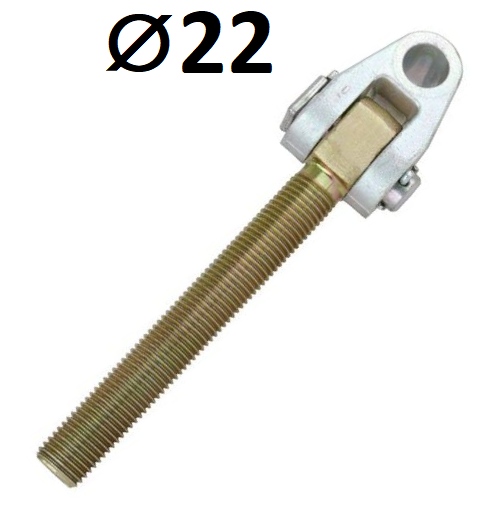 GŁÓWKI Z WIDEŁKAMI OTWÓR 22MM