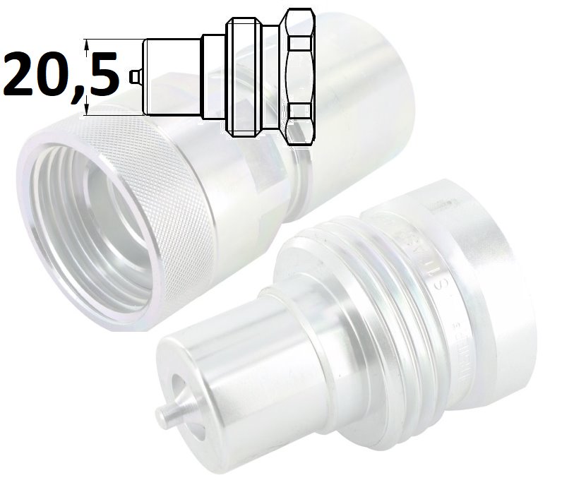 Wymiar 20,5mm (12,5)