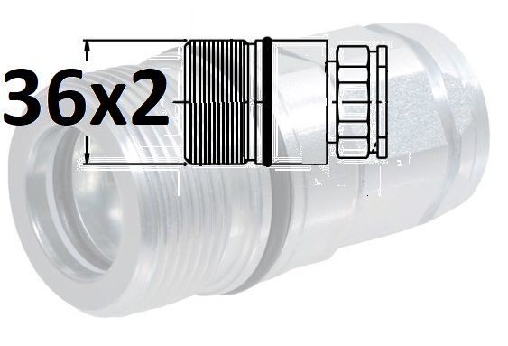 Z gwintem M22x1,5