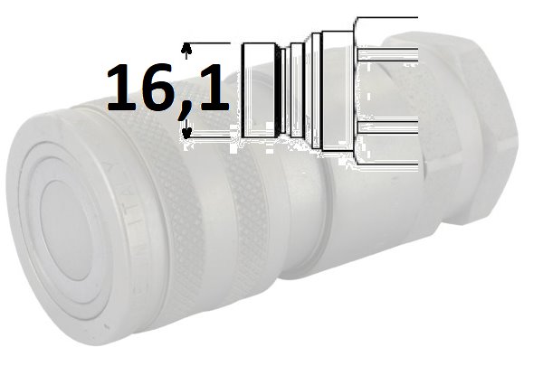 Z gwintem 1/4" BSP