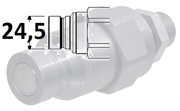 Z gwintem M24x1,5–16S