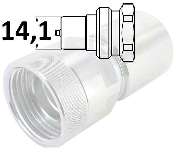 Z gwintem 1/4" BSP