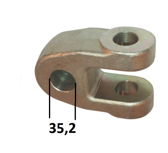 Przegub z otworem 35,2mm