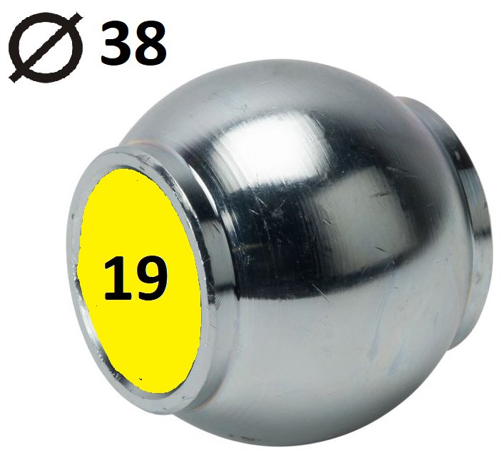 Kule kat. 1/1 - 38mm/19mm