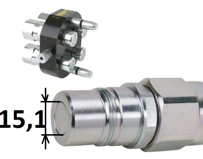 Gniazda Multifaster 2P 1/2"