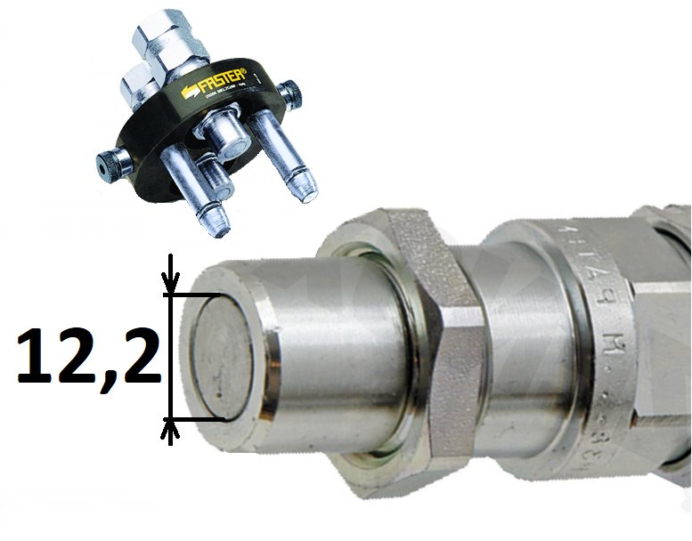 Gniazda Multifaster 2P 3/8"