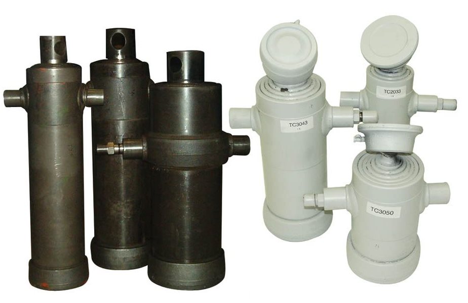 Siłowniki hydrauliczne teleskopowe D355