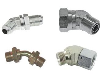 Elementy hydrauliki - złącze kątowe 45°