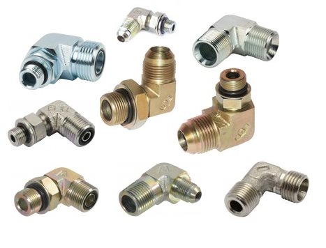 Elementy hydrauliki - przyłącza kątowe 90°