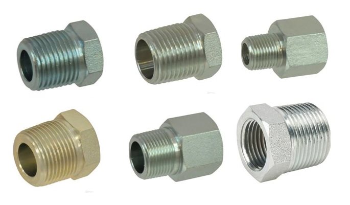 Elementy hydrauliki - przyłącza redukcyjne BSPT-BSP
